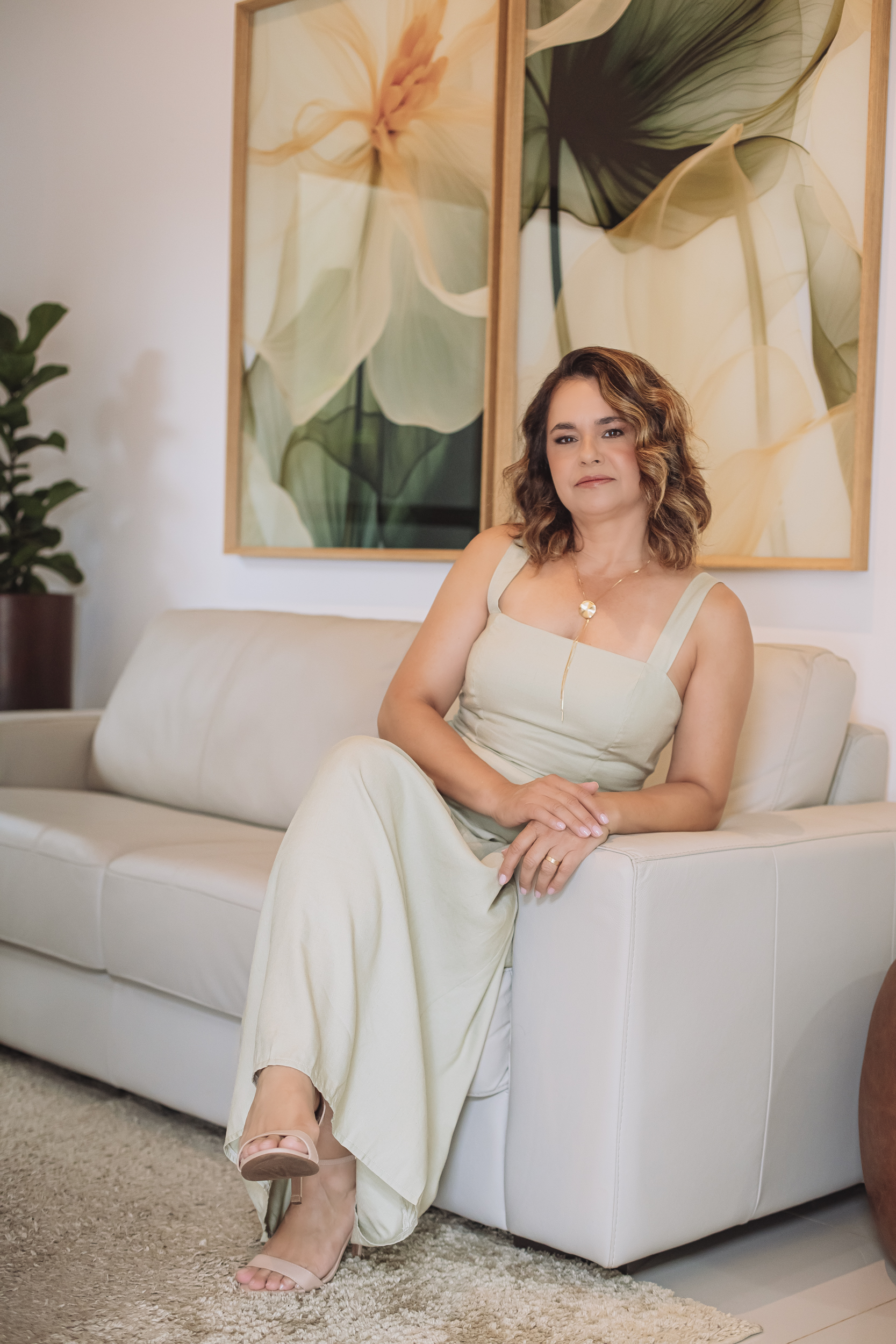 Fanny Melo em retrato institucional