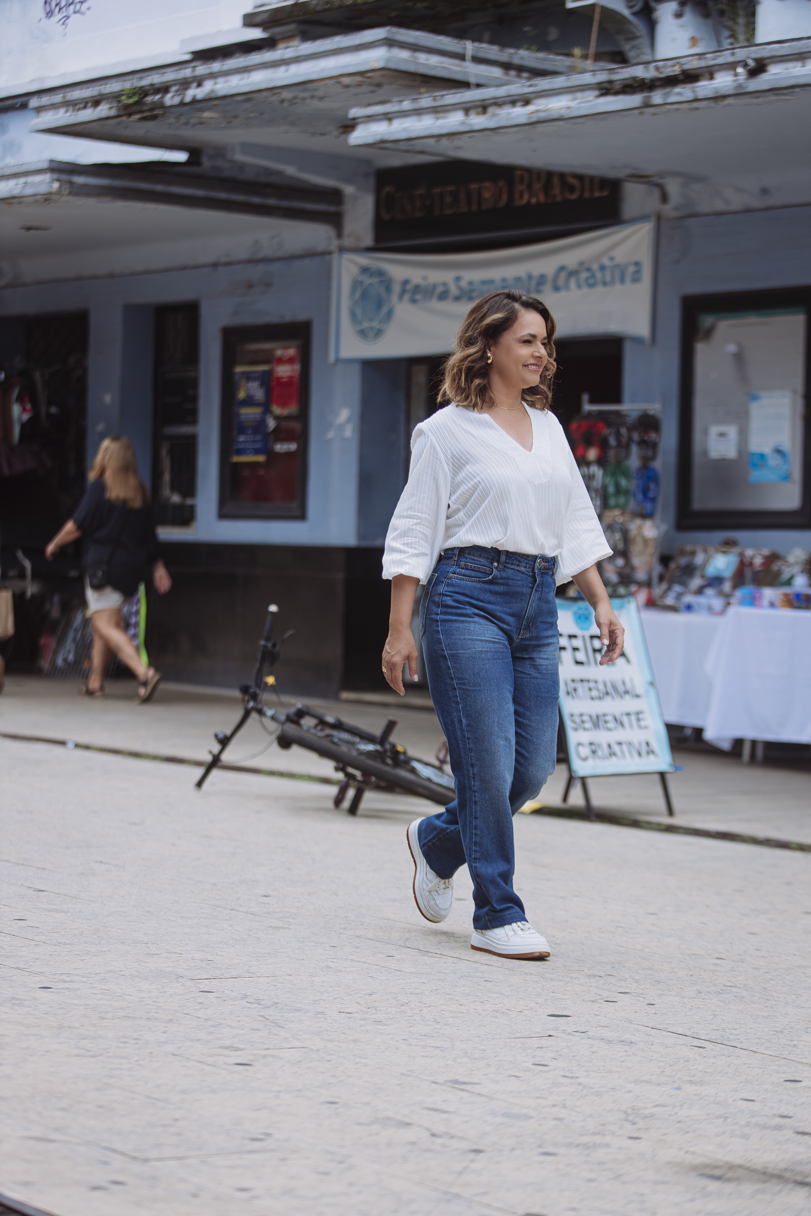 Fanny Melo na Feira Semente Criativa, em Araxá